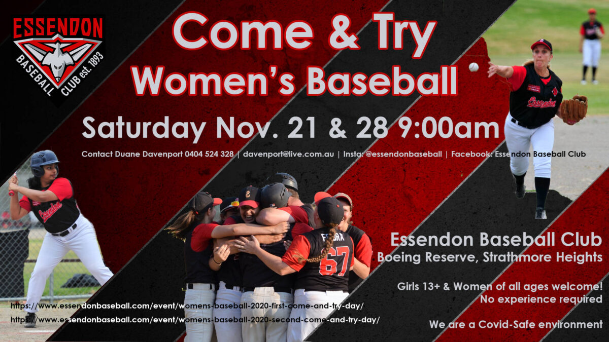 Womens Baseball - Essendon Baseball Club